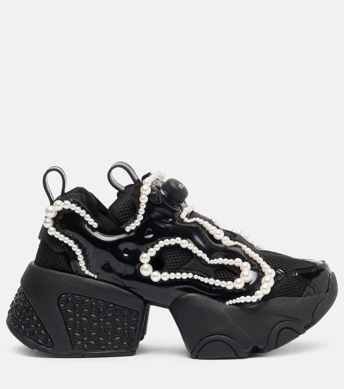 x Reebok платформенные кроссовки с декором Noir Kei Ninomiya, Col. 1 Black — фото 4