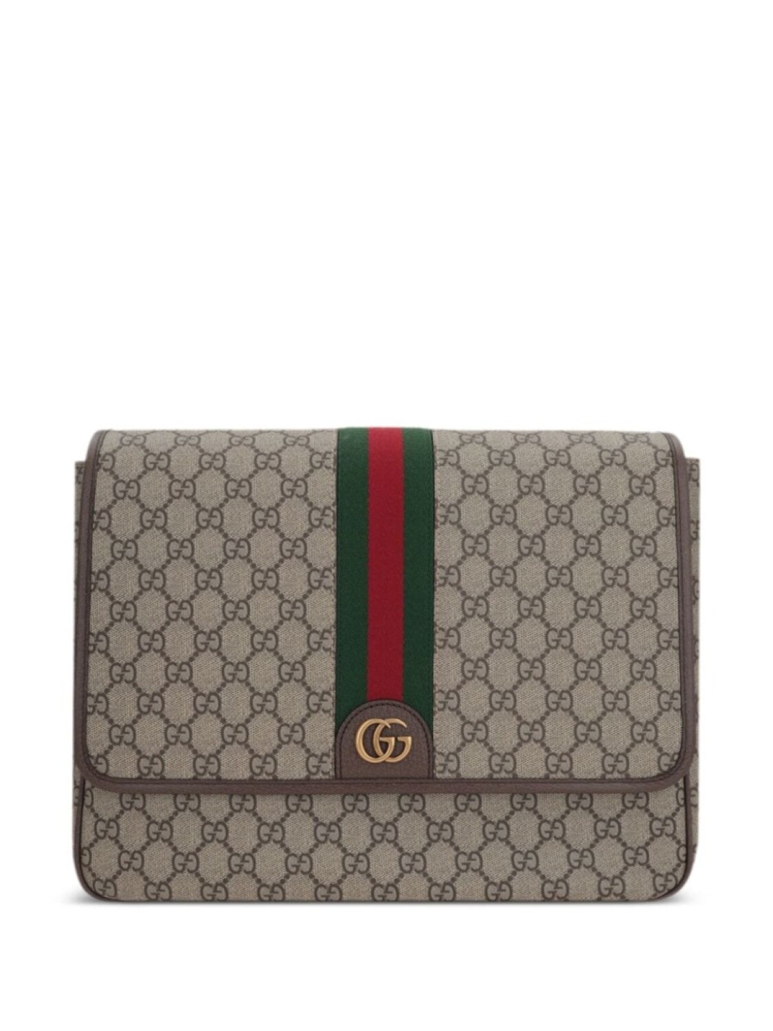 

Gucci сумка через плечо Ophidia, коричневый