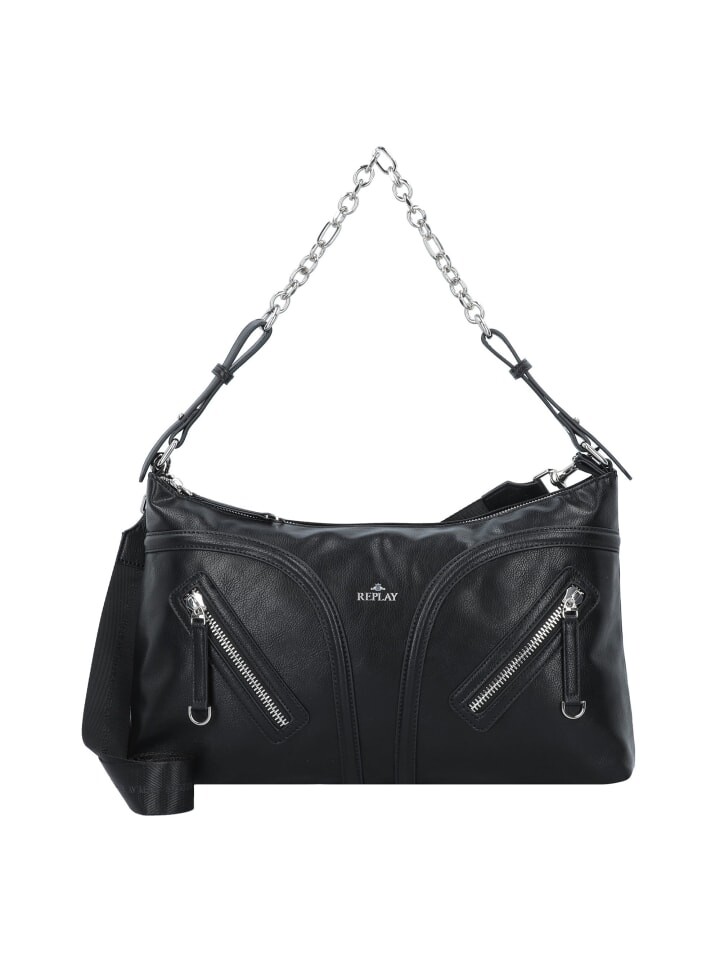 

Наплечная сумка Replay Schultertasche 38 cm, черный