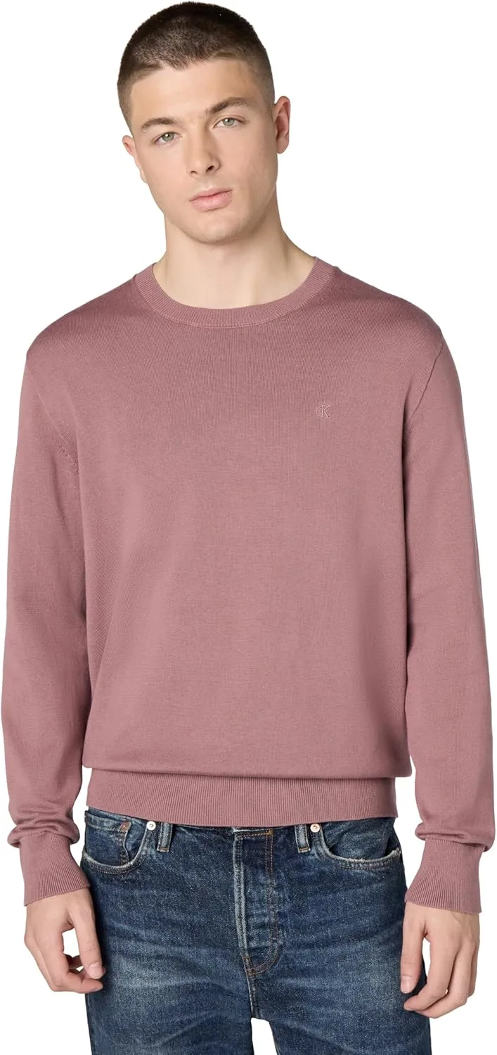 

Calvin Knit Campus Crew Neck Cotton CK Golf Sweater Calvin Klein