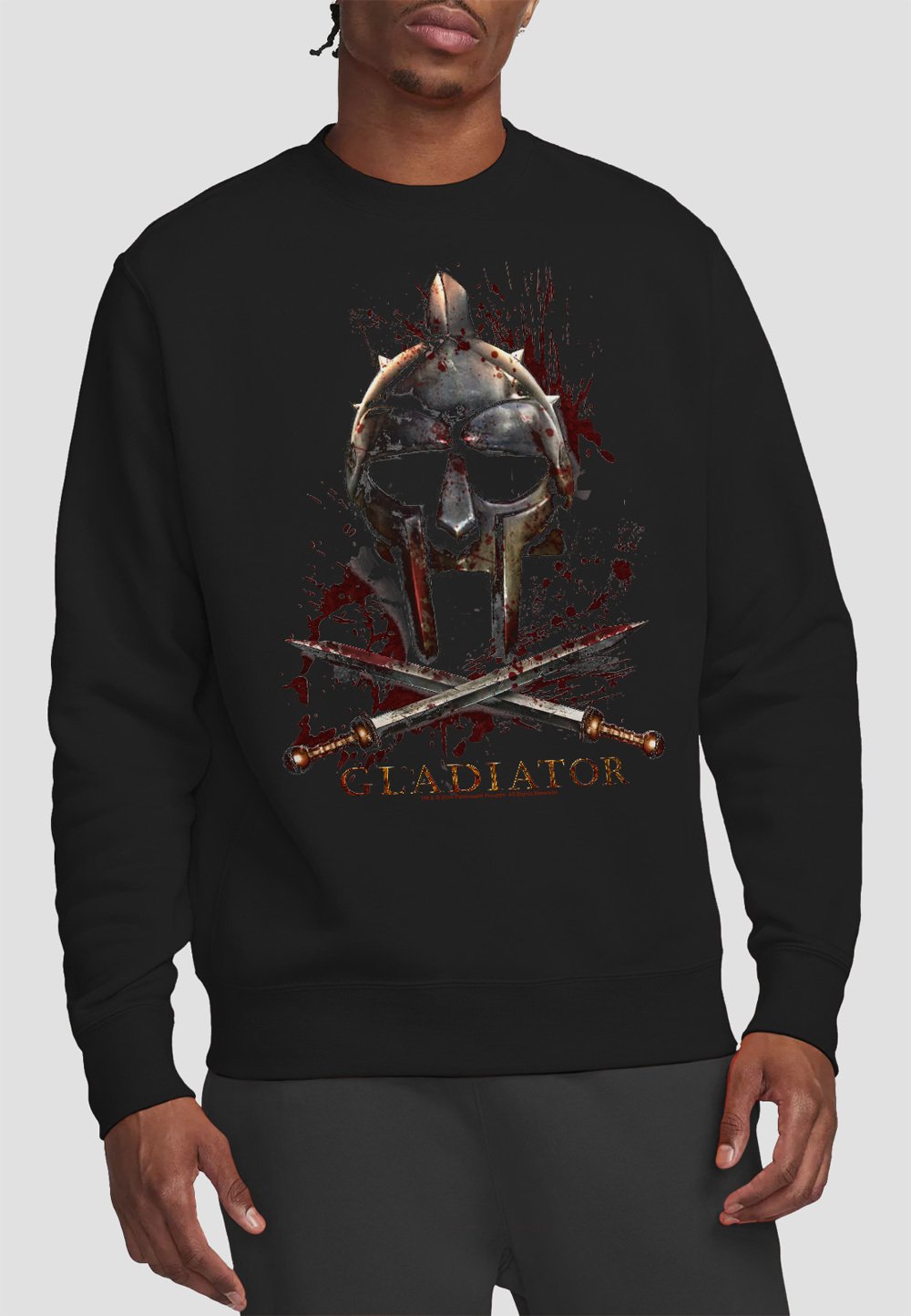 

Толстовка GLADIATOR HELMET Cotton Soul, черный