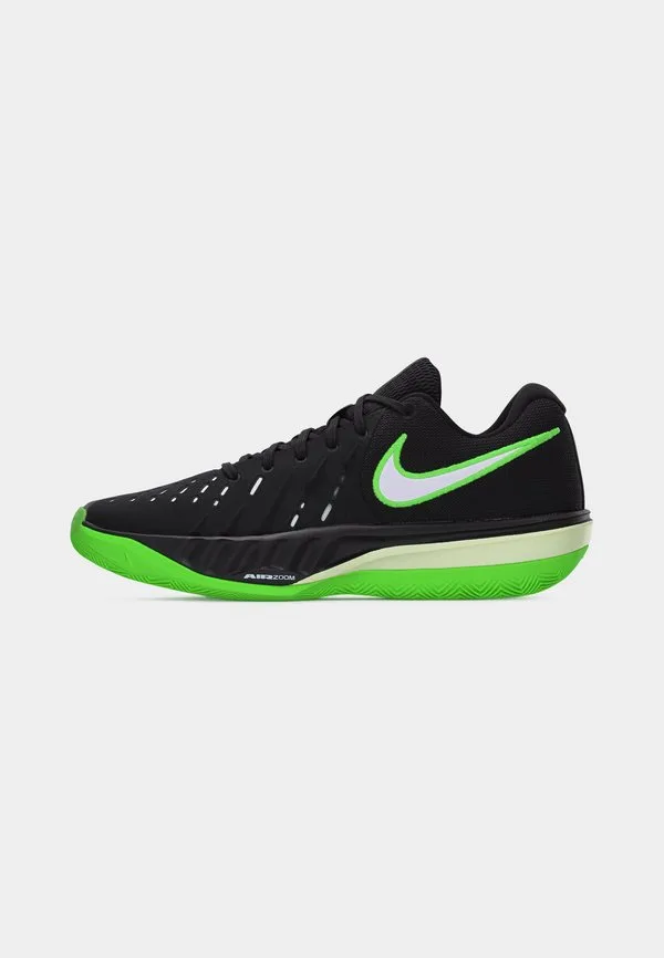 Баскетбольные кроссовки air zoom gt cut academy 2 Nike Performance, Black/Voltage Green/Volt Tint/White — фото 2