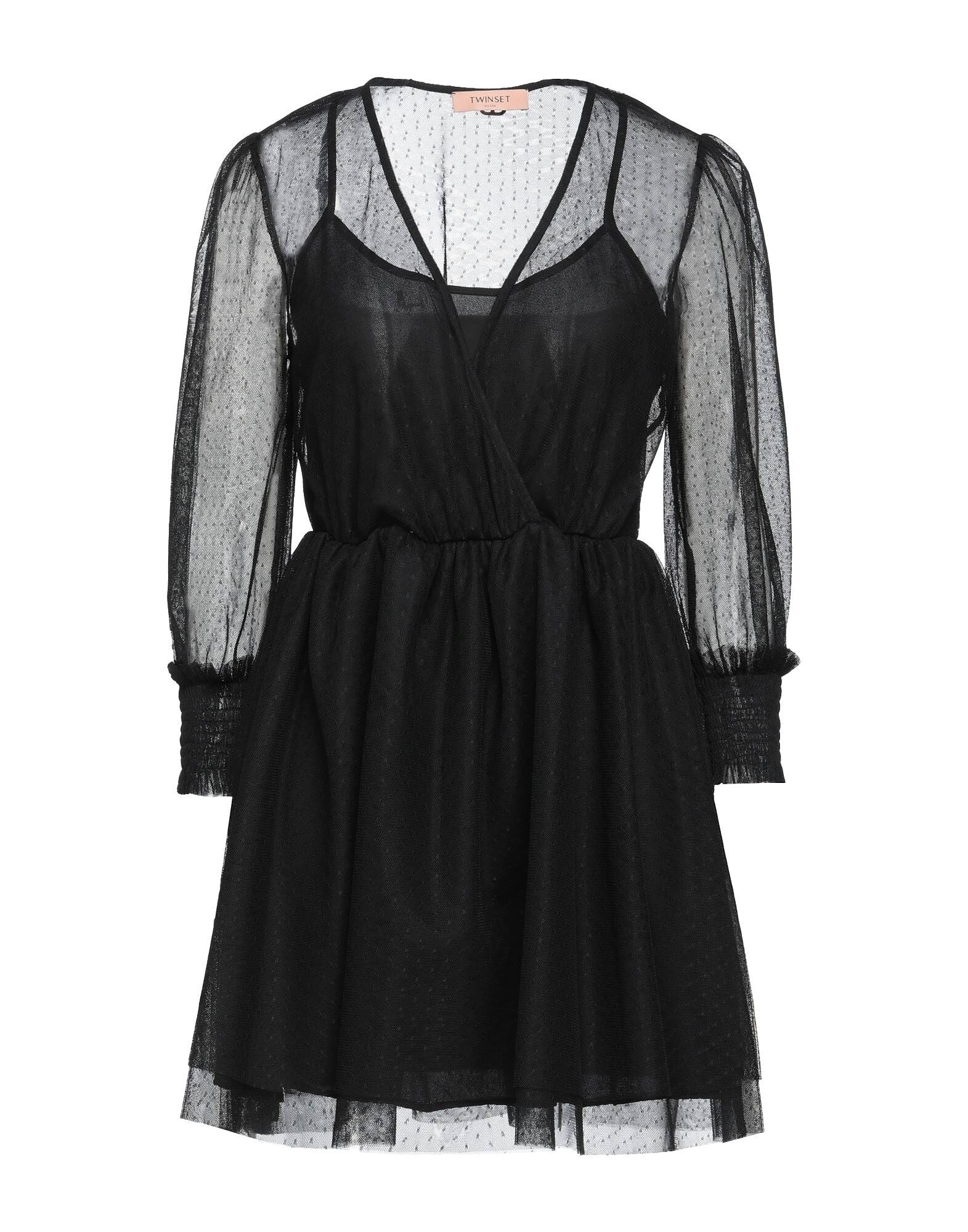 

Мини-платье Twinset, черный