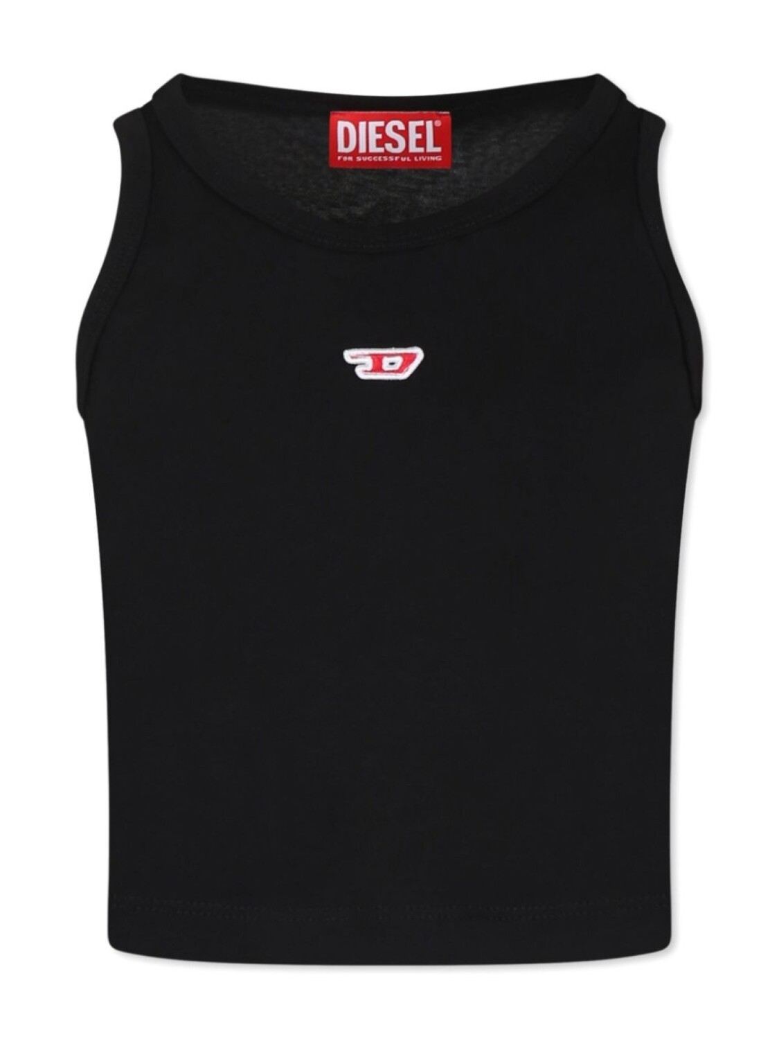 

Хлопковая майка Diesel Kids, черный