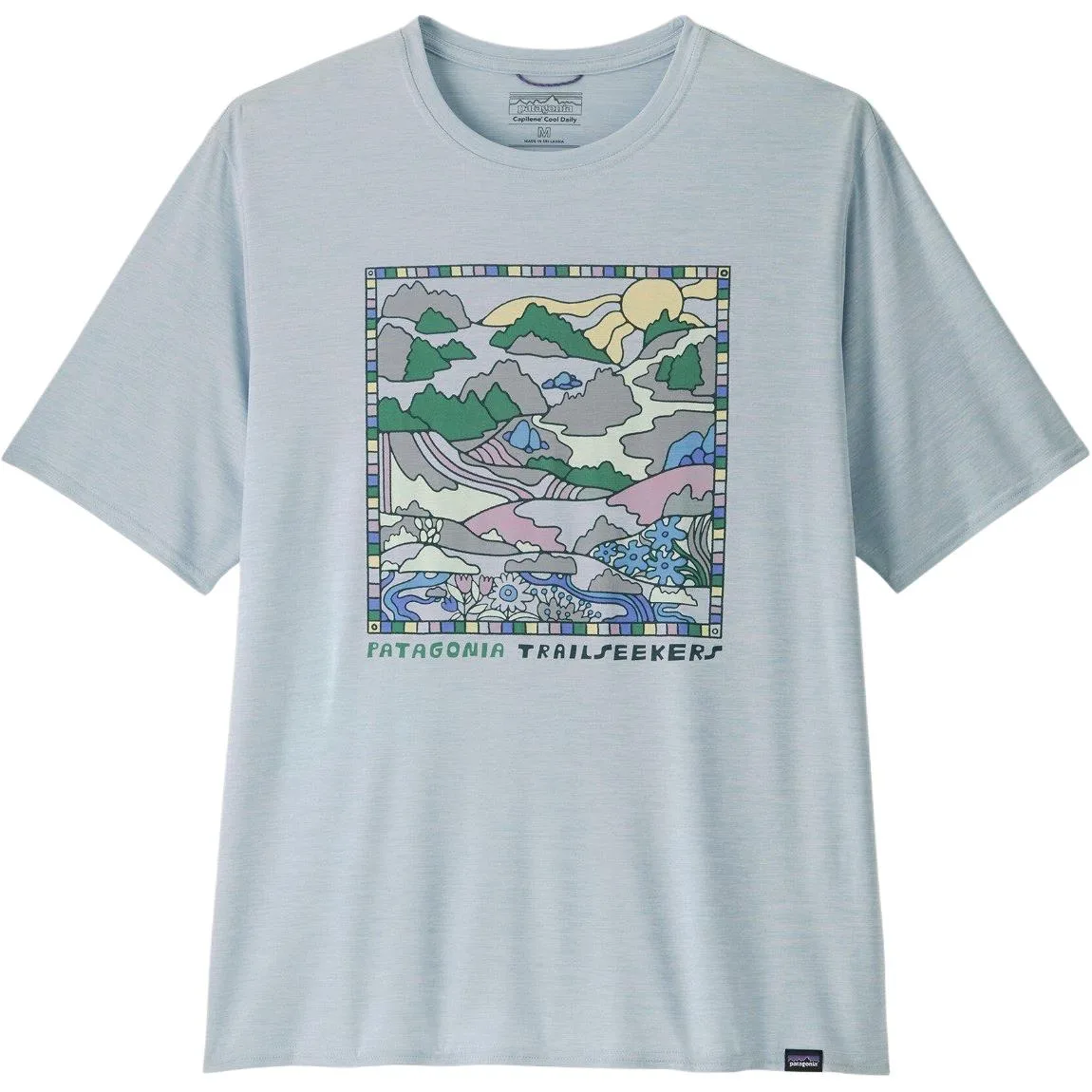 Футболка Cool Daily Patagonia, Spot Blue/TLFL