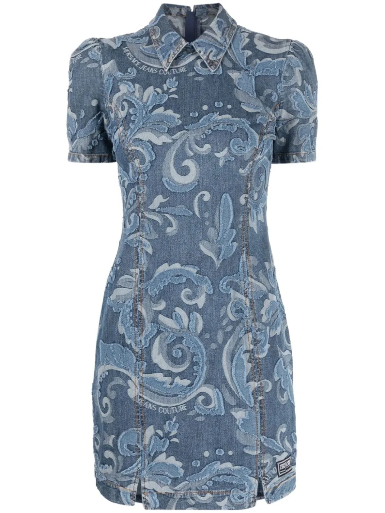 

Versace Jeans Couture джинсовое платье мини Garland, синий