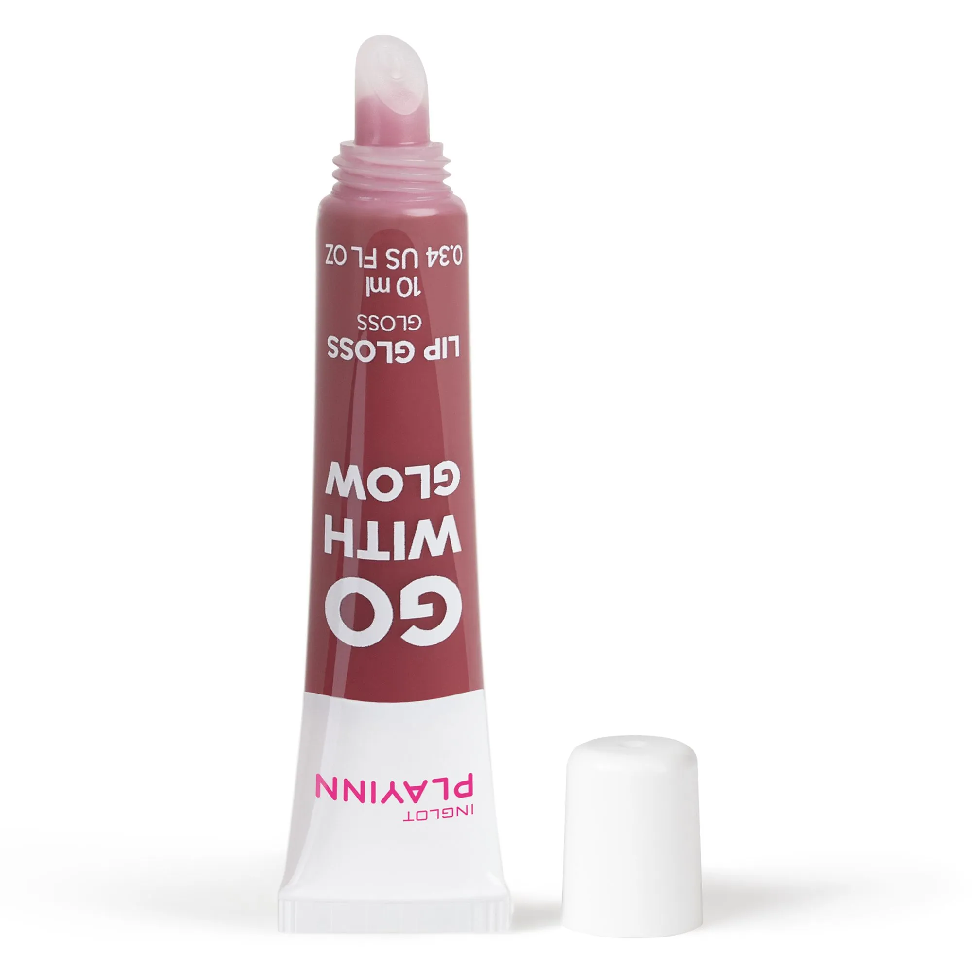 Питательный блеск для губ Playinn Go With Glow Lip Gloss Inglot, цвет go with cherry — фото 3