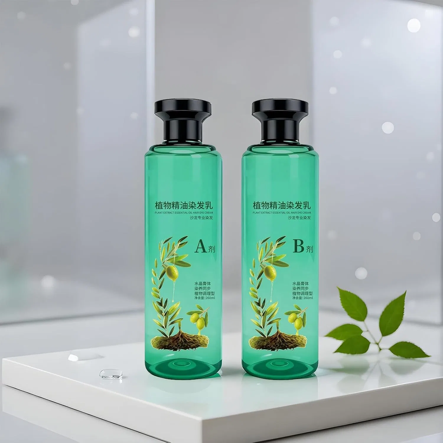 Крем-краска для волос с растительным маслом Kasmole, Natural Black — фото 3