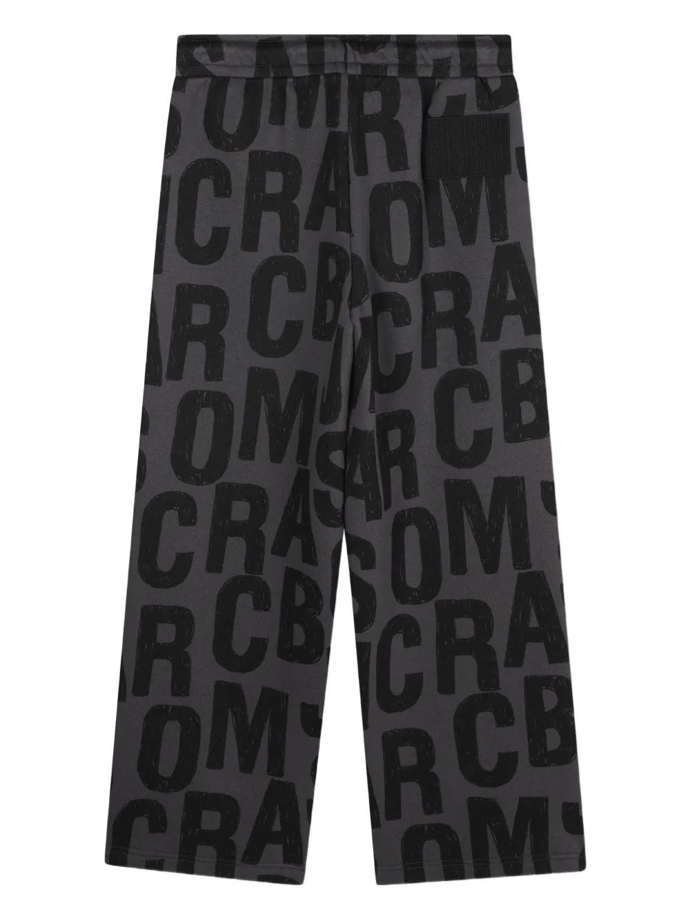 Спортивные брюки с узором Jumbled Logo Marc Jacobs Kids, зеленый — фото 2