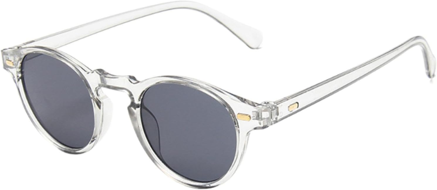 

Солнцезащитные очки с защитой от УФ-излучения UV400 | Овальная форма, маленький размер | Для женщин и мужчин | Для занятий спортом на открытом воздухе и вождения DSVIGF, 04 Trans-gray