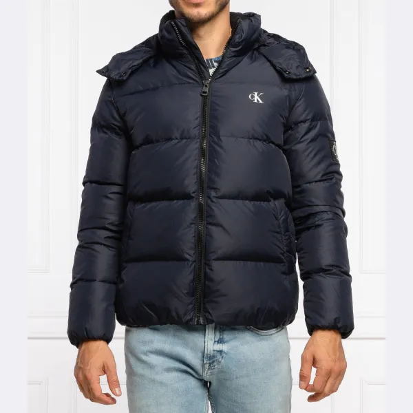 

Пуховик стандартного кроя Calvin Klein, синий