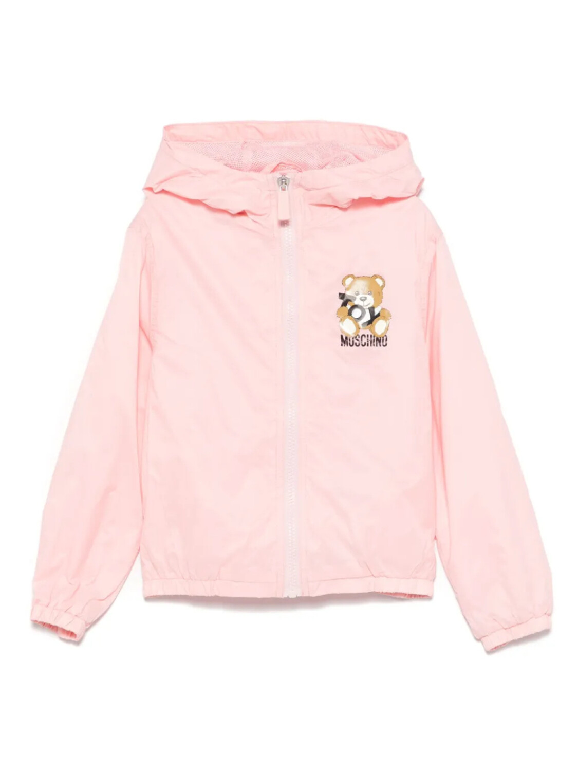 

Moschino Kids куртка с принтом Teddy Bear, розовый
