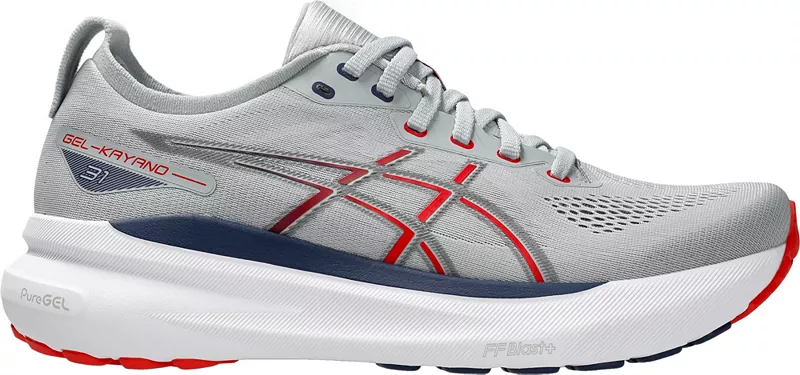 

Мужские кроссовки ASICS GEL-KAYANO 31, серый/красный