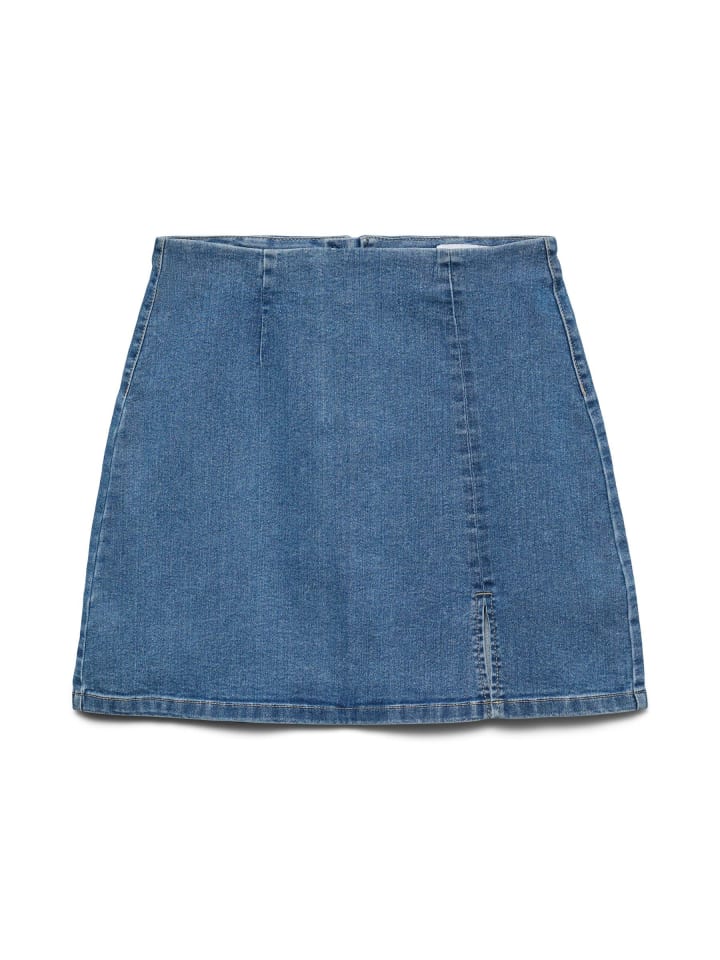 

Юбка до колена Vero Moda, Средне-синий деним