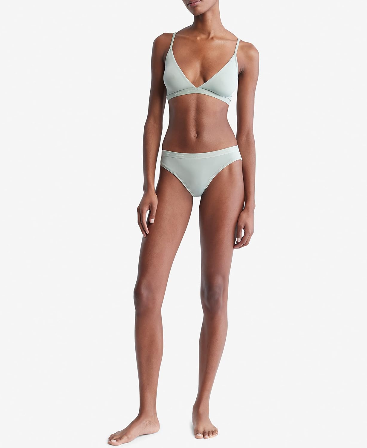Женские трусики-бикини Calvin Klein Form to Body, Frosted Fern — фото 4