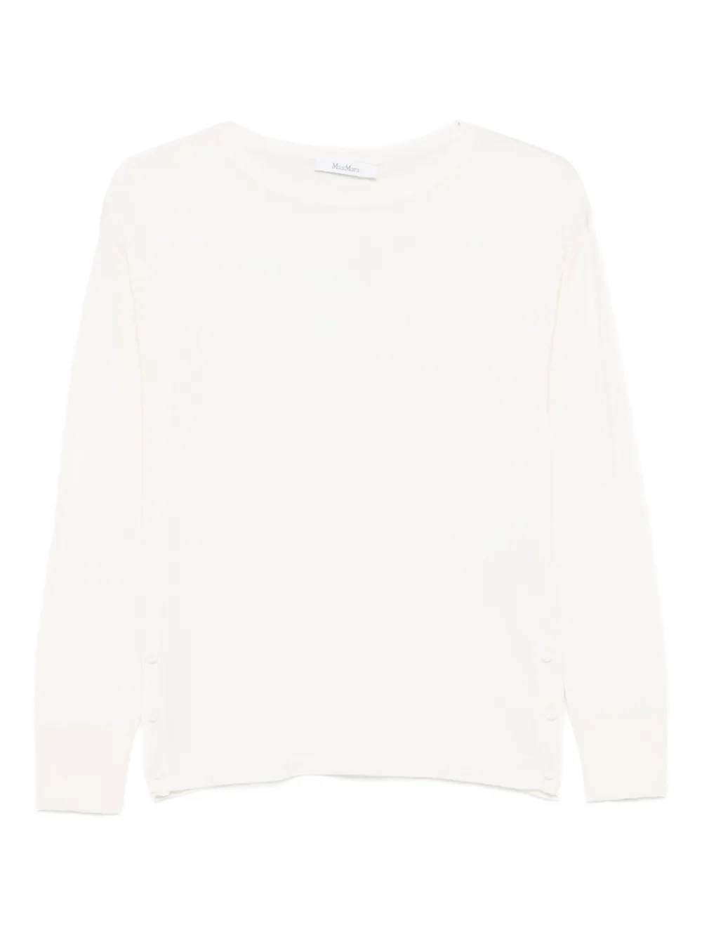 

Свитер с пуговицами MAX MARA, белый