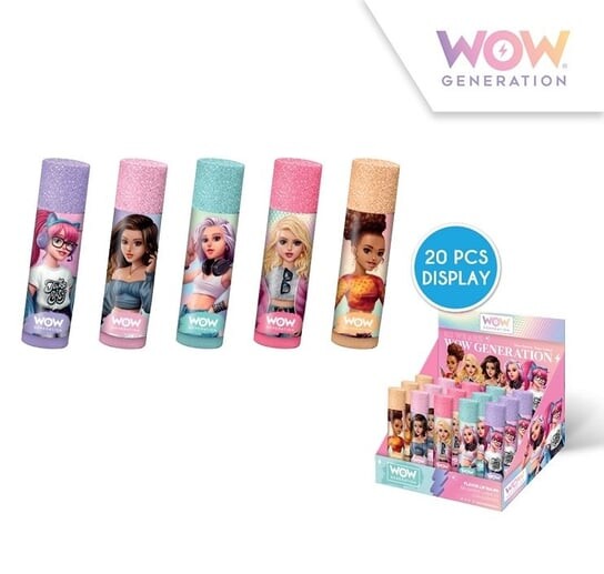 

Ароматизированный бальзам для губ wow микс дизайнов wow00011 Kids Euroswan