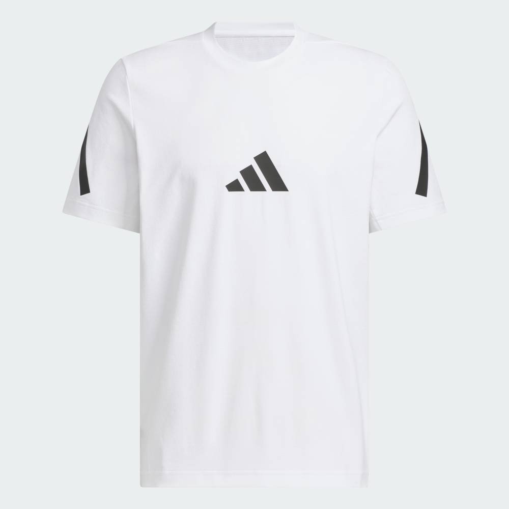 Футболка ZNE Regular Fit CARAT с коротким рукавом Adidas, white — фото 4