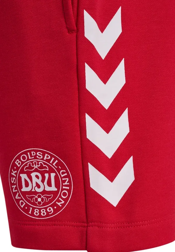 Шорты спортивные Hummel Hmljr reg dbu shorts, танго красный — фото 3