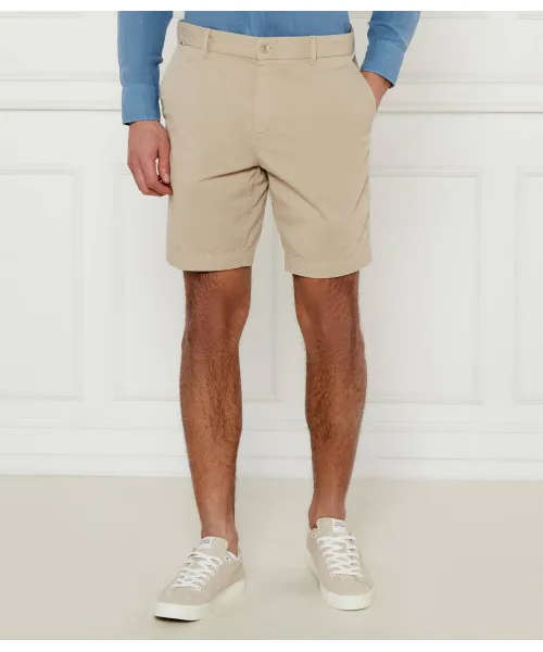 

Шорты с H-образным вырезом Slim fit Boss, бежевый