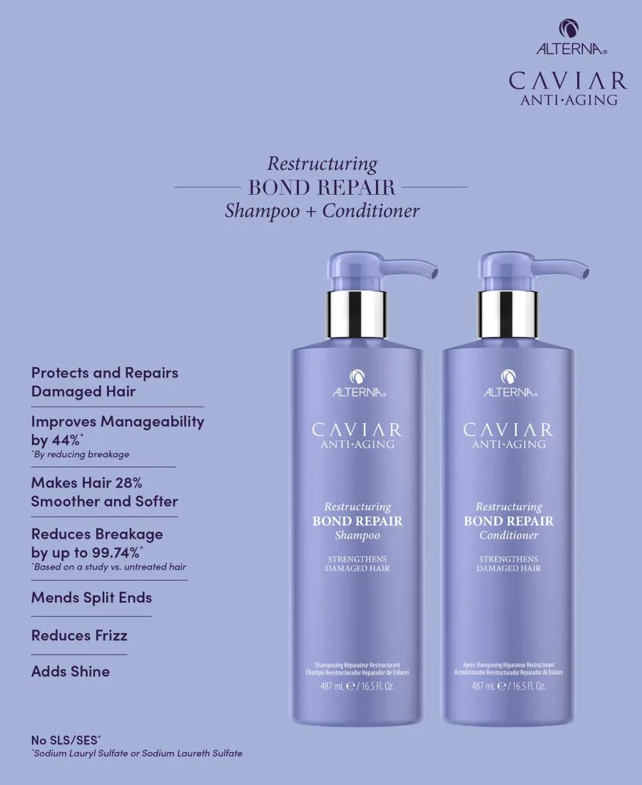 Alterna Набор из 2 предметов: шампунь и кондиционер Caviar Restructuring Bond Repair — фото 2