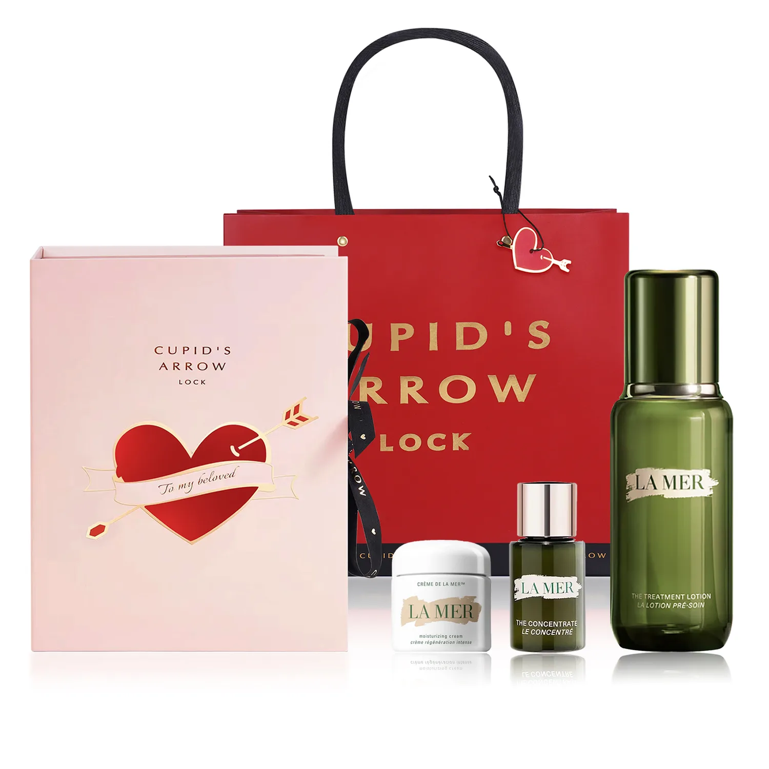 LA MER Набор для ухода за кожей унисекс, Repairing Essence 150ml Three-Piece Set Gift Box Set