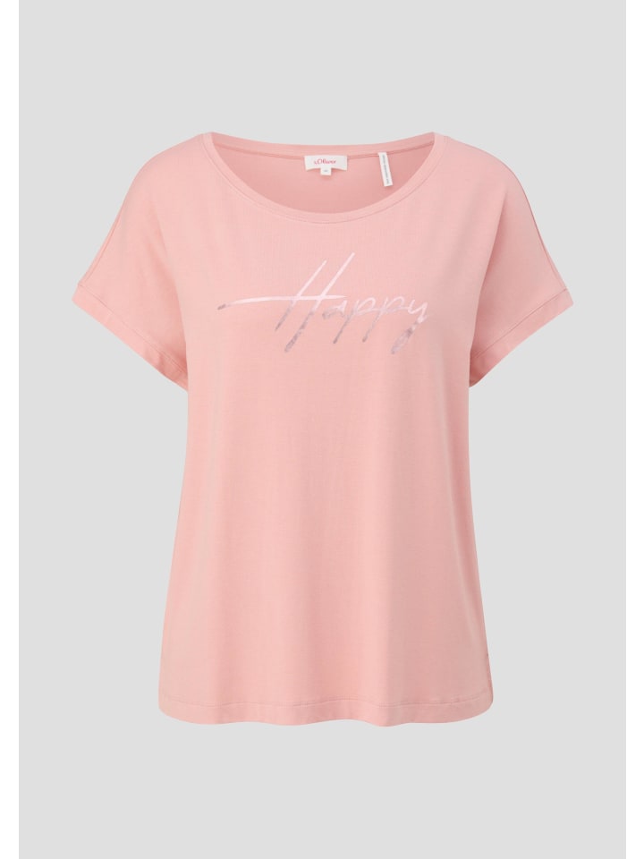 

s.Oliver Футболка цвета 42D1_персик, Хаки, s.Oliver Футболка цвета 42D1_персик