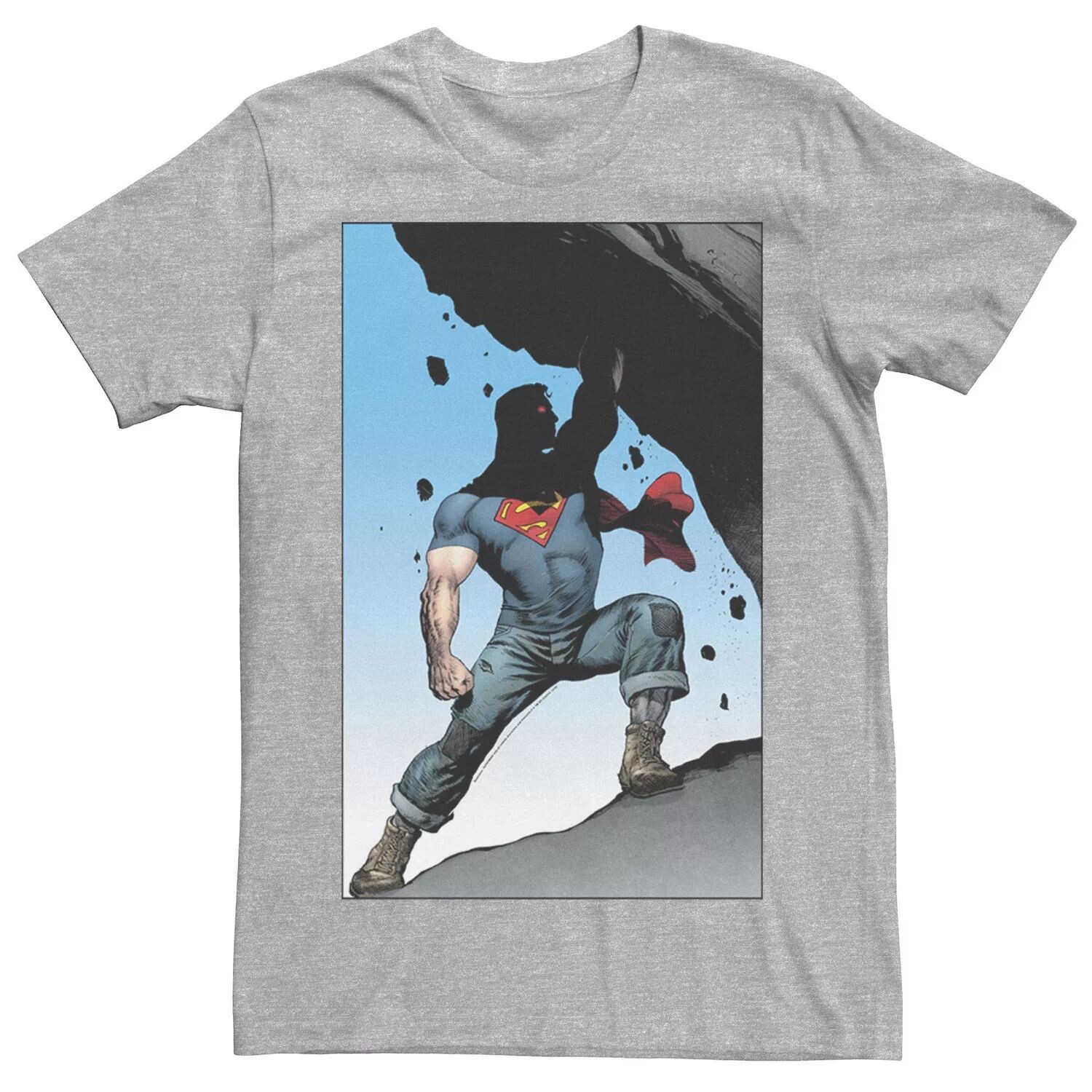 

Мужская футболка с плакатом комиксов Superman Power Lift DC Comics