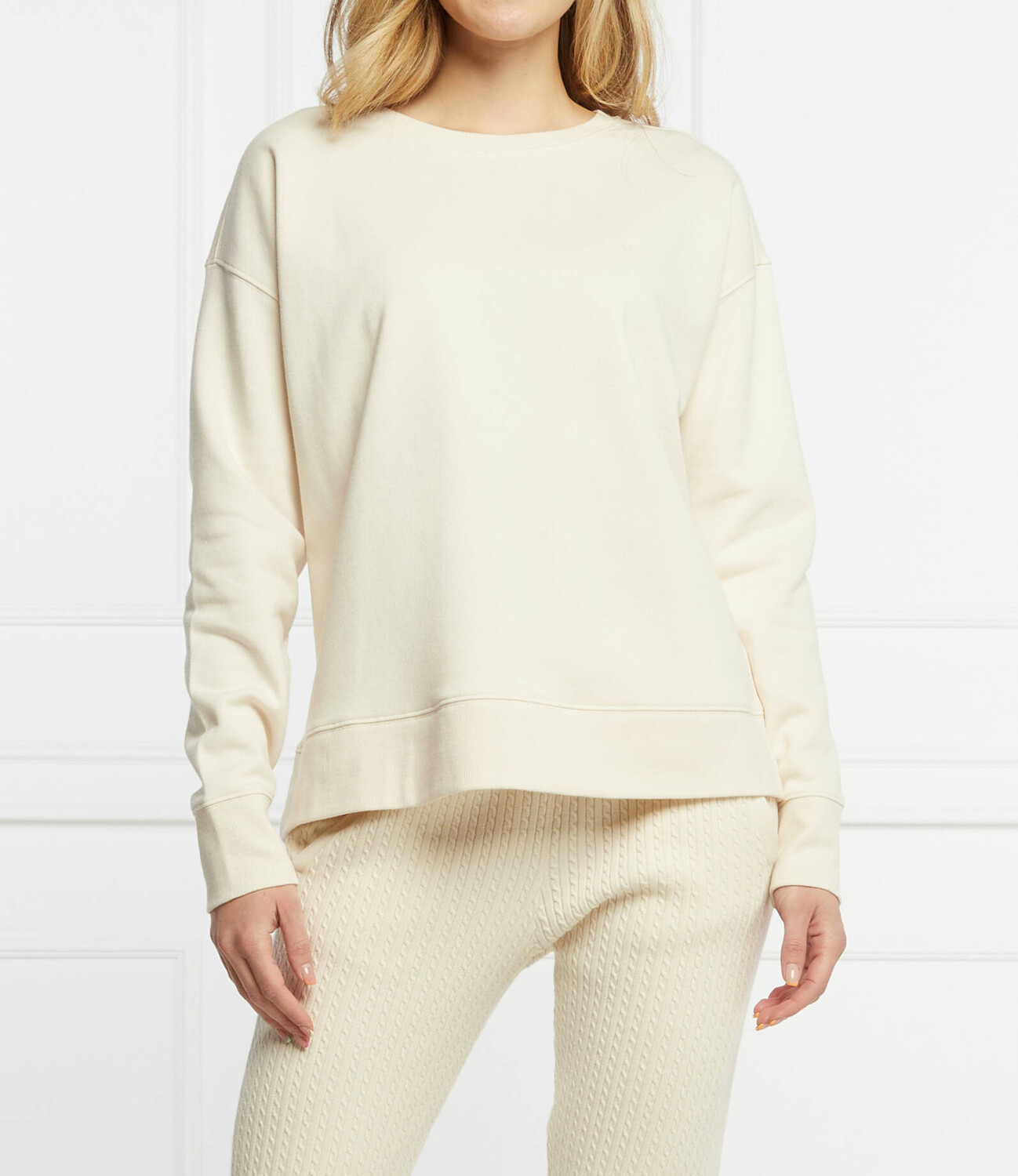 

Толстовка LAUREN RALPH LAUREN regular fit, кремовый