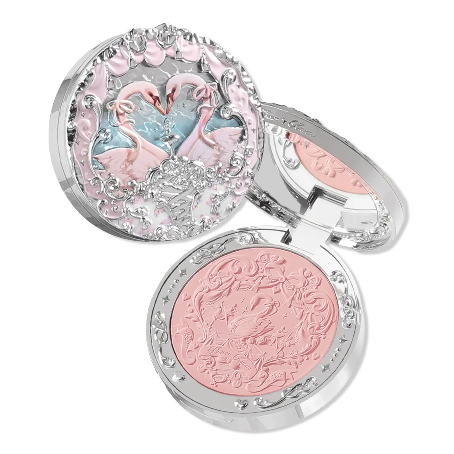 

Румяна Swan Ballet Series Embossed Blush Flower Knows, 02 Romanticism (soft pink)