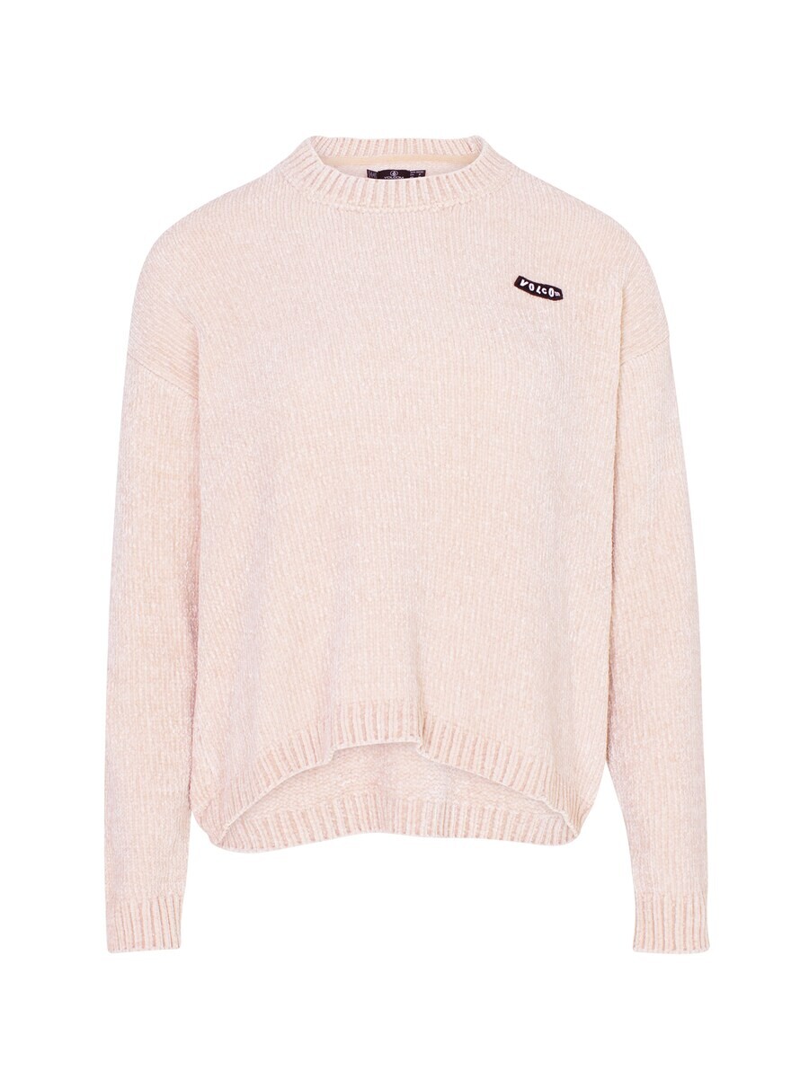 

Тонкий вязаный свитер Volcom Sweater Bubble Tease, пастельный розовый