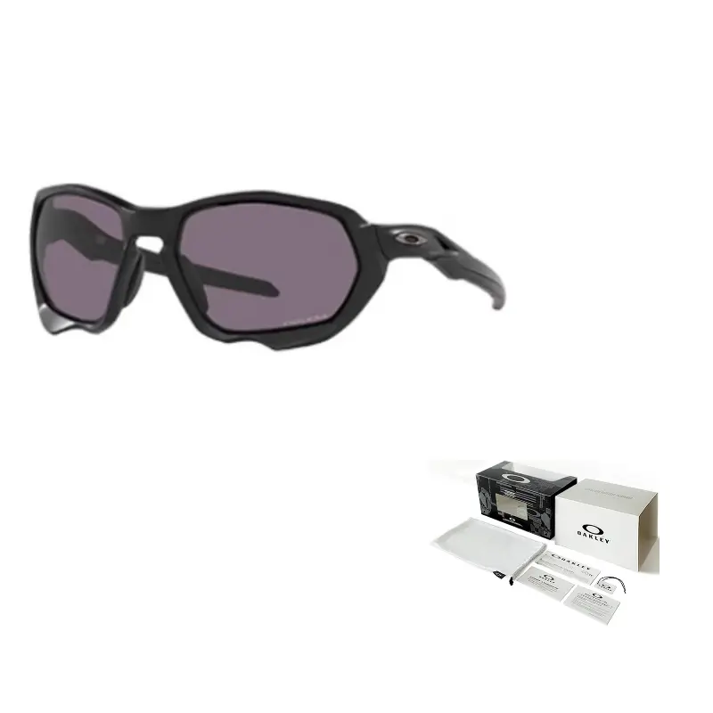

Oakley Литой пластиковый солнцезащитный очки-бабочки унисекс черный, Black
