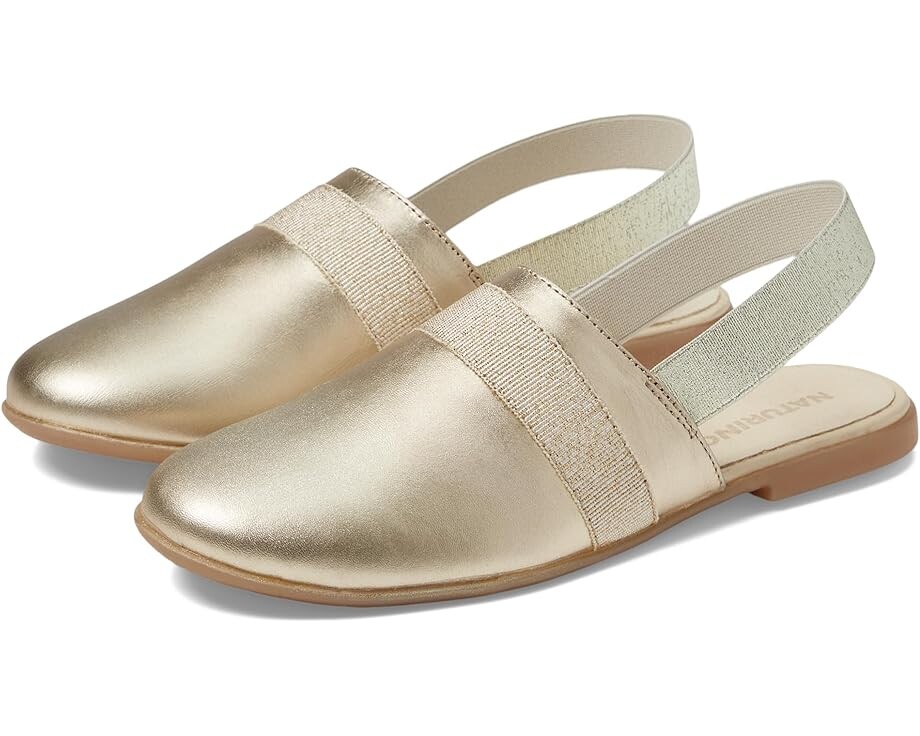 

Туфли на плоской подошве Naturino Evry, цвет Platinum