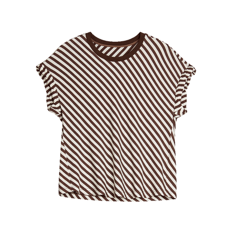 

ELLE Футболка Women's Coffee Crew Neck, Коричневый, ELLE Футболка Women's Coffee Crew Neck