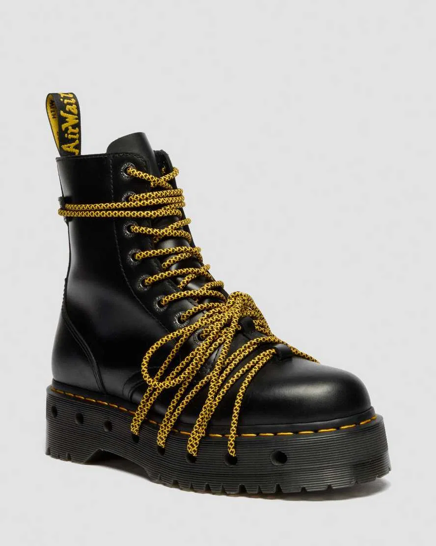 Кожаные ботинки на платформе Jadon XL Dr Martens, черный