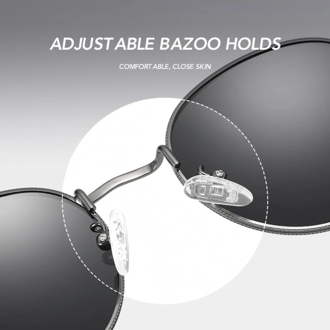 

Классические женские круглые солнцезащитные очки в стиле ретро для мужчин, очки с пленочным покрытием Ocean Film, защита от УФ-излучения UV400 VRTRFFTR, 17