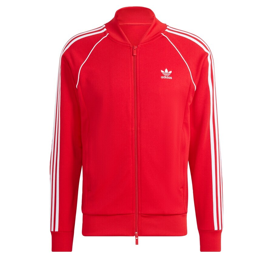

Худи на молнии Adidas ADICOLOR CLASSICS SST, красный