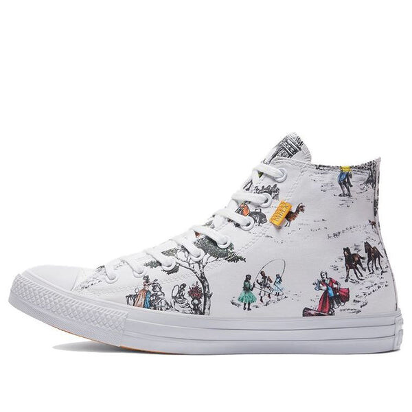 

Кроссовки union la x chuck taylor all star high 'white' Converse, белый