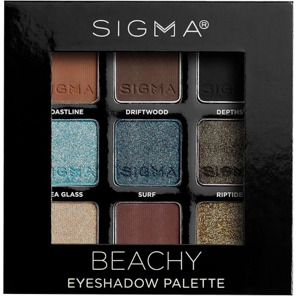 

Палитра теней для век Beachy, Sigma Beauty