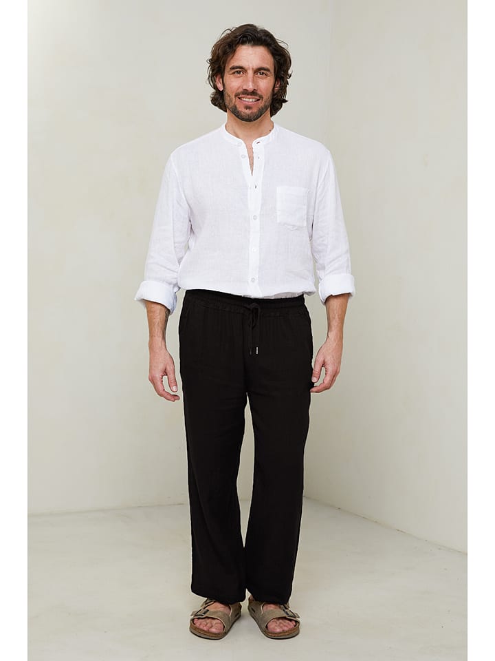 

Тканевые брюки Lin Passion, черный