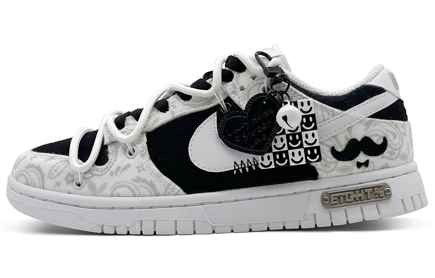 

Кроссовки Nike Dunk Skateboard Shoes Women's Low-Top White