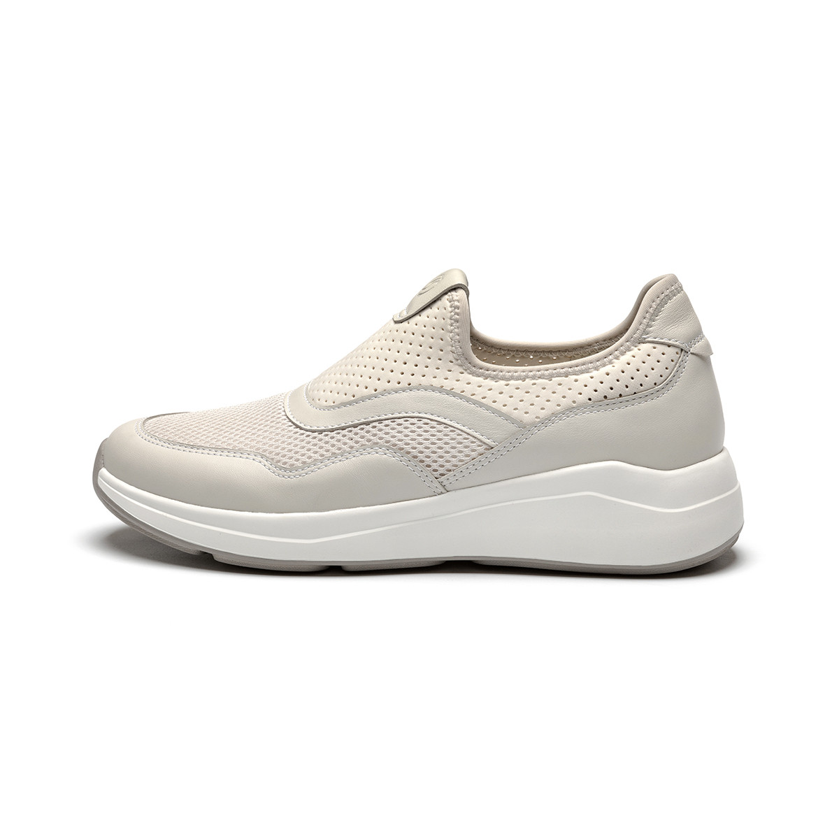 

J.BENATO Мужские повседневные кроссовки Low Top черные/экрю, цвет Ecru