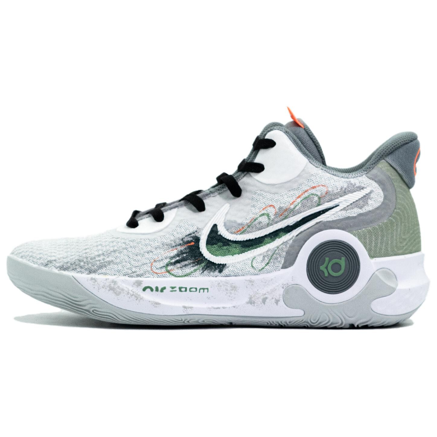 

Баскетбольные кроссовки KD Trey 5 IX Basketball Shoes Unisex Mid-Top Green/White/Gray Nike