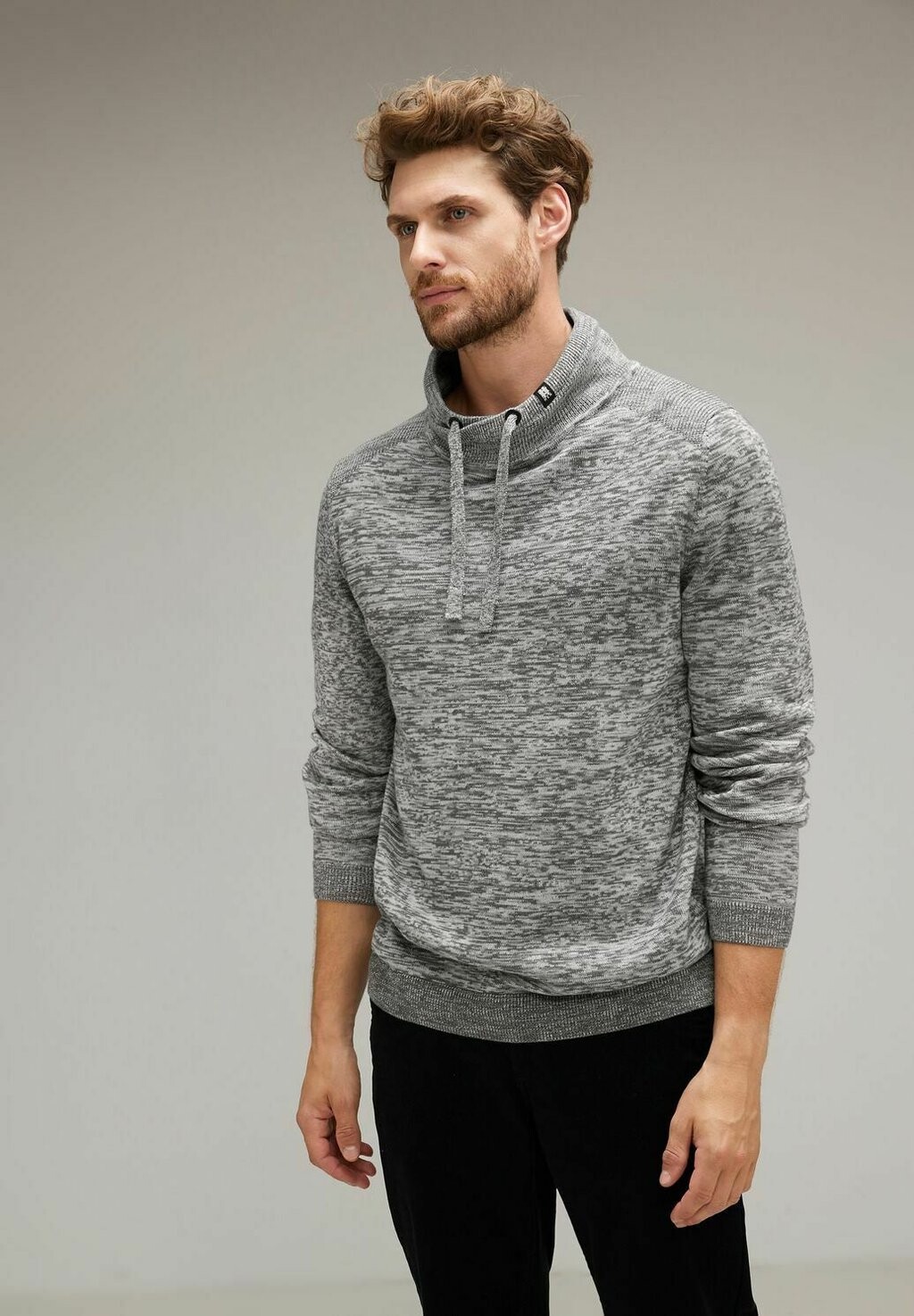 

Свитер Mouliné Street One MEN, цвет grau