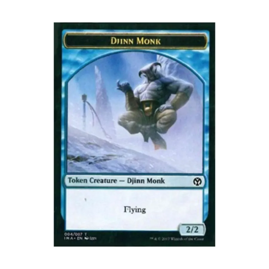 

CCG Джинн-монах – жетон (T), MTG - Iconic Masters