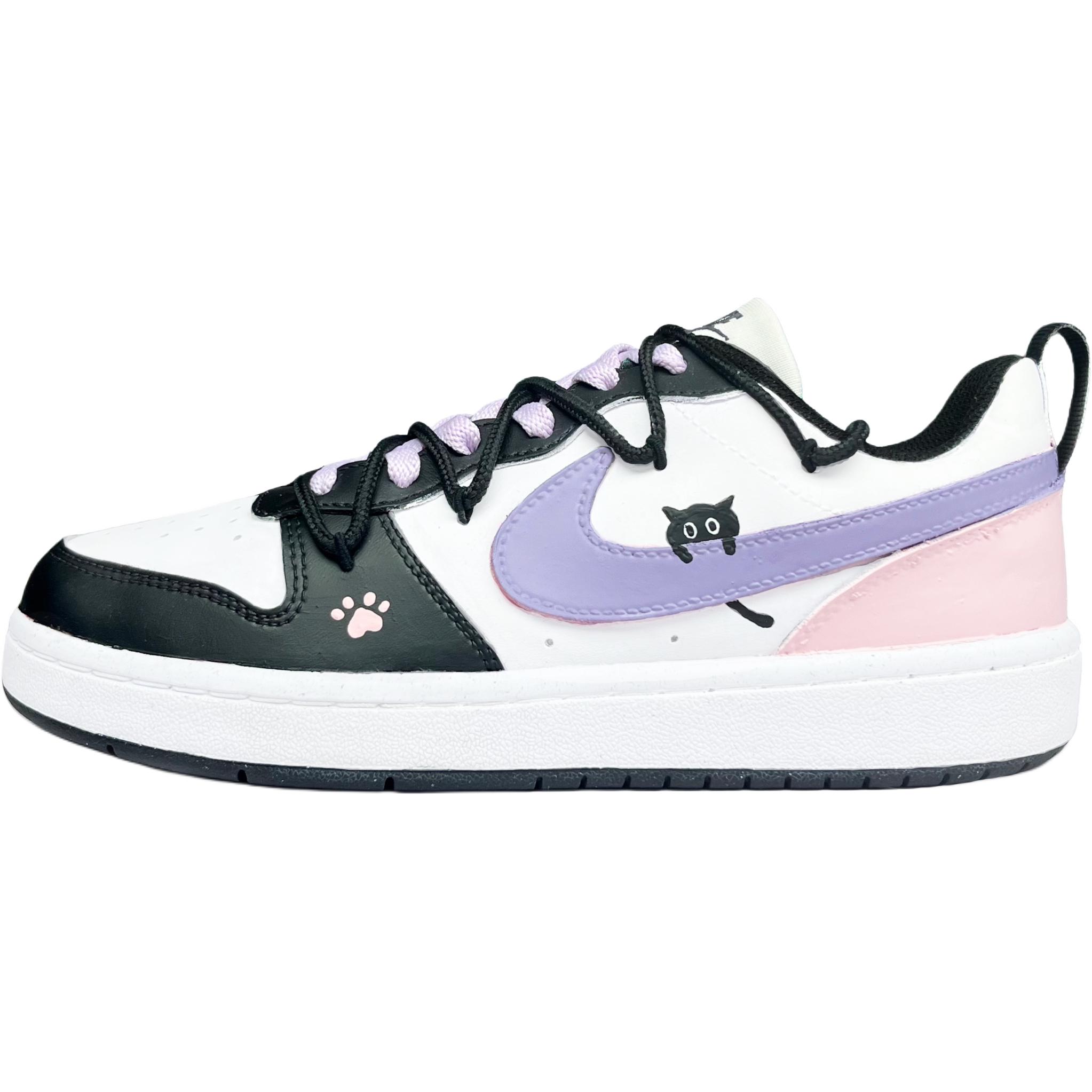 

Детские скейтерские кроссовки Court Borough для младших школьников Nike, фиолетовый