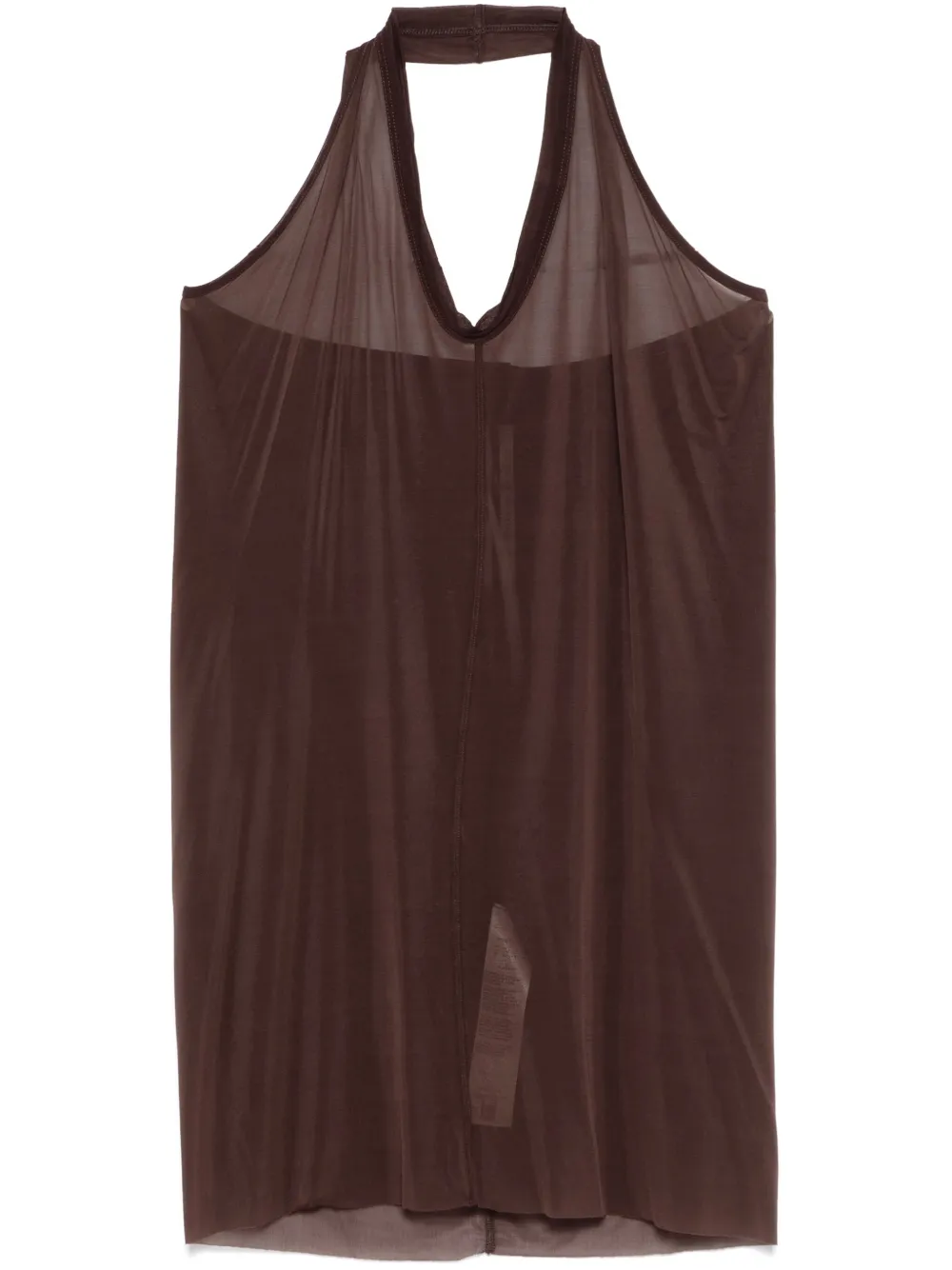 

Топ Halter T Rick Owens, коричневый