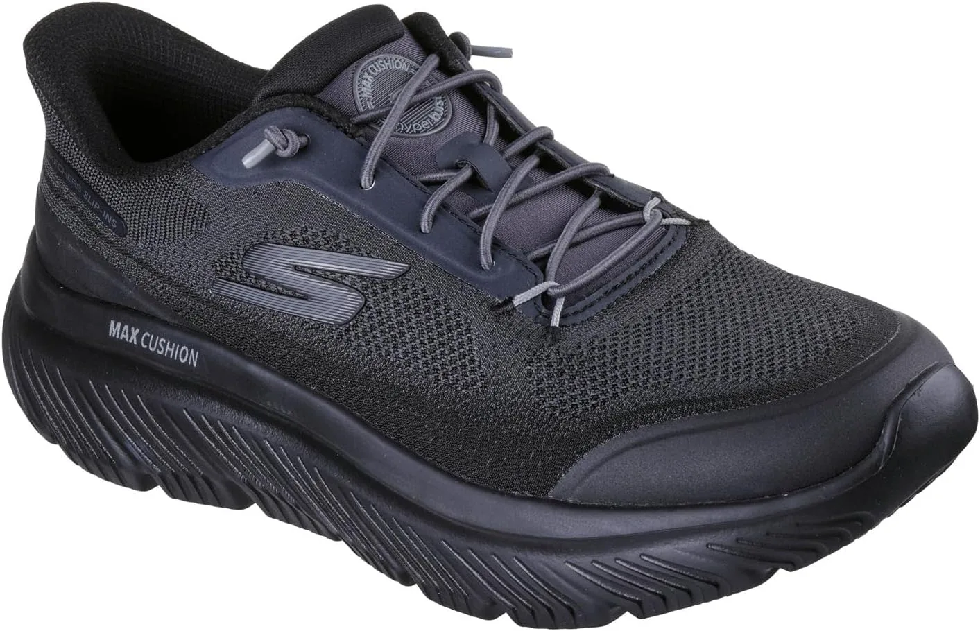 Мужские кроссовки Skechers Go Walk Max Cushioning Hyper Burst Zoltar, черный