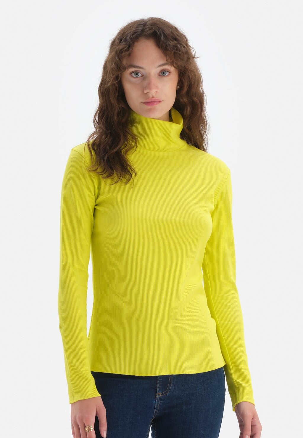

Толстовка TURTLENECK LONG SLEEVE DAGI, цвет neon