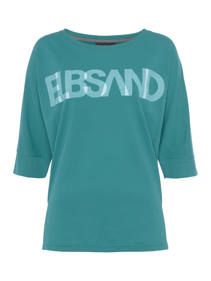 

Футболка ELBSAND, цвет seaweed teal